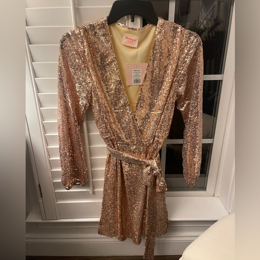 sequin dress new with tags. size small